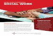 SCHOOL OF HEALTH PROFESSIONS SOCIAL WORK€¦ · and building relationships with individuals, families, groups, communities and organizations. Fieldwork is all about applying what