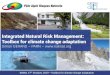 Integrated Natural Risk Management: Toolbox for climate ...risknat.org/wp-content/uploads/2019/10/Simon_Gerard_IDRiM_2019_… · Integrated Natural Risk Management (INRM) : experimenting