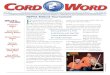 ORDORD WORD - nepva.orgCord Word is published twelve times a year by the New England Chapter Paralyzed Veterans of America, 1600 Providence Hwy., Suite 143, Walpole, MA 02081 in the