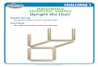 MATCHSTICK GEOMETRIC SHAPES Upright the Chair · GEOMETRIC SHAPES CHALLENGE 4 Gira˜e Puzzle Set Up Arrange 5 sticks to form the image of a gira˜e shown in the illustration. Move