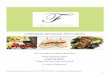 CORPORATE AND SOCIAL EVENT MENUS...1 Your one stop event planning solution Award Winning Caterer Innovative Menus Custom Creations Professional and Experienced Staff | 602-694-2878,