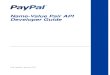 PayPal Name-Value Pair API Developer Guide · 2010. 1. 29. · Checkout APIs, changing some parameters to optional in DoDirectPayment, ... and ColdFusion. PayPal NVP API Overview