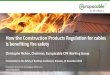How the Construction Products Regulation for cables is ... · 5 CPR for Cables: Why Stringent Rules are Relevant Cables are everywhere! Due to the high volume of cables in buildings,