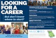 LOOKING FOR ABut don’t know where to start? LOOKING FOR A CAREER What majors pay well? Which jobs are in-demand? Choosing a career can be tough. Then, finding a training or education