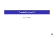 Probability (part 2) · Probability (part 2) Author Ryan Miller Created Date 9/2/2020 8:35:18 AM 