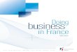 business Doing - IHK Mittlerer Niederrhein€¦ · Companies can set up a branch or a subsidiary to conduct manufacturing or sales operations in France through a permanent principal