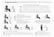 Ergonomics for Remote Work€¦ · A pillow or towel roll can also be used for lumbar support Raise your laptop to eye level . Try a stand, box, or step stool. Using A Laptop? And