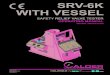 SRV-6K WITH VESSEL...srv-6k with vessel safety relief valve tester operating manual original instructions p/n 88822 november 2017 revision 3