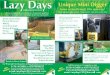 LCP11952 Lazy Days A5lazydayslandscaping.com/images/Lazy_Days flyer.pdf · 365 days a yeart Enjoy ng. dispŒing Always green, pet friendly & no more mud! • 4 to Cut to size & Call