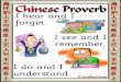 Chinese Proverb I hear and I forget. I see and I remember. I do and … · 2020. 10. 9. · Chinese Proverb I hear and I forget. I see and I remember. I do and I understand. Chinese