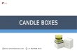 Make Your Own candle boxes With free Shipping in USA