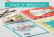 NEW THIS YEAR: $100 REWARDS! SEE INSIDE SALE A BRATION · When you buy the products to make these projects (see list), you’ll spend enough to qualify for a free Sale-A-Bration item—like