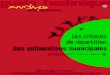 Lescritères derépartition des subventions municipalesaction-nogent.fr/wp-content/uploads/2014/12/...subventions-municip… · adaptées et compétentes pour discuter du tableau