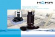 Submersible A Series Wastewater Pumps AMX ... - Pump Express · HOMA submersible water and wastewater pumps operate worldwide in numerous domestic, municipal and industrial applica-tions