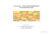 2016 Local Government Handbook Revisions Local... · communities and building local government capacity through training, technical, and financial assistance. The divisions of the