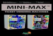 TICKET VENDING MACHINES - americangames.net … · TICKET VENDING MACHINES ... With vend door open, enter PIN, then press A-Ticket Menu (Figure 4). 2. From the Ticket Menu, press