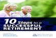 Steps to a SUCCESSFUL RETIREMENT€¦ · 10 Steps to a SUCCESSFUL RETIREMENT 2 Which pension payout should you select? Problem: When it comes time to choose your pension benefit,