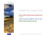 AND Sustainable Rural Development€¦ · EURACADEMY Thematic Guide Ten 1 EURACADEMY ASSOCIATION EUROPEAN ACADEMY FOR SUSTAINABLE RURAL DEVELOPMENT THEMATIC GUIDE TEN Local Governance