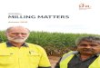 MILLING MATTERS - Sugar Research Australia€¦ · avoid costly mistakes 13 Reducing costs through improving boiler maintenance efficiency 14 FUTURES FORUM: Forging a bright future