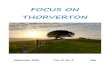 FOCUS ON THORVERTON€¦ · COMMERCIAL ADVERTISEMENTS The following advertising charges apply: ... Appeal, is the Devon Historic Churches Trust Ride and Stride Day. This is on Sunday