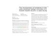 The involvement of students in the user-centered design ... · user-centered design methodology combined with the think aloud method. During an evaluation where both quantitative