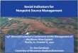 Social Indicators for Nonpoint Source Managementilrdss.sws.uiuc.edu/pubs/govconf2011/session4a/genskow.pdf · Our needs: Complement Admin ... Great Lakes Regional Water Program Land