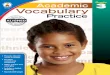 Grade CarsonD el - losa GRADE 3 ... - Academic Vocabulary€¦ · Recognizing and understanding academic vocabulary is critical for comprehending the broader concepts taught in school