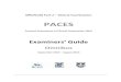 PACES - rcpe.ac.uk€¦ · MRCP(UK) Part 2 – Clinical Examination PACES Practical Assessment of Clinical Examination Skills Examiners Guide Core Information (for all Examiners)