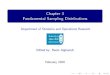 Chapter 3 Fundamental Sampling Distributionsfac.ksu.edu.sa/sites/default/files/chapter_3_2_1.pdf · Fundamental Sampling Distributions Department of Statistics and Operations Research