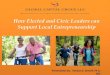 How Elected and Civic Leaders can Support Local ...€¦ · How Elected and Civic Leaders can Support Local Entrepreneurship . Presentation by: Keenan D. Grenell, Ph.D. CEO 1
