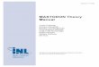 MASTODON Theory Manual - earthquake.inl.gov Documents/MASTODON_theory_manu… · The INL is a U.S. Department of Energy National Laboratory operated by Battelle Energy Alliance INL/EXT