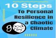 To Personal Resilience in éè PÈ »Â a Chaotic Climate€¦ · We can’t selectively numb our emotions; if we try to escape the difficult feelings, we mute the pleasant ones too