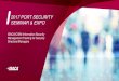 2017 PORT SECURITY SEMINAR & EXPO … · 2017 Port Security Seminar & Expo For nearly 50 years, ISACA has been a pace-setting global organization for information governance, control,