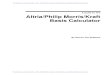 A Guide To The Altria/Philip Morris/Kraft Basis Calculator (Altria Group, Inc was previously named Philip