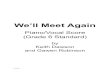 We’ll Meet Again - musiclinedirect.com sample … · We’ll Meet Again Piano/Vocal Score (Grade 6 Standard) by Keith Dawson and Gawen Robinson 1/190220. Published by Musicline