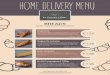 home delivery menu mai · An instruction leaflet is included in each box for best cooking results. € 21.60 Allergens : eggs, dairy, gluten 3 Pains au Chocolat and 3 Croissants (Frozen)