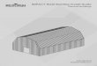 Gambrel Buildings - bestbuymetals.com€¦ · Gambrel Buildings . This manual is intended only for the sole use of its clients during the period in which an IMPACT Cold Formed Steel