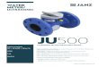 cgf.janz.pt · WATER METER/ ULTRASONIC * JANZ JU500 ULTRASONIC METER FOR POTABLE WATER DN50 to DN200 Q3 = 40 toQ3 = 250m3/h R500 T50 MAP16 High sensitivity to low flows, accurate