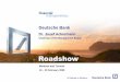 Roadshow Canada Ackermann 19 - 20 Feb.ppt ...€¦ · Agenda 1 FY 2008 and 4QQp performance 2 Capital, balance sheet and funding 3 Prospects for core businesses in 2009 Investor Relations