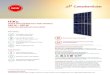 Canadian Solar-Datasheet- HiKu CS3W-P High efficiency ...€¦ · PARTNER SECTION ELECTRICAL DATA | STC* CS3W 395P 400P 405P 410P 415P 420P Nominal Max. Power (Pmax) 395 W 400 W 405