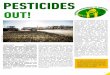PESTICIDES · pesticide allowed in the final product to meet the ADI. However, in the case of carcinogenic, mutagenic, reprotoxic (CMR) and endocrine disrupting pesticides (ED), it