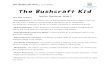 The Bushcraft Kid by Jo Franklin The Bushcraft Kid · 2020. 5. 15. · The Bushcraft Kid by Jo Franklin The Bushcraft Kid Teacher Resources, Week 5 This PDF contains: - Text Questions: