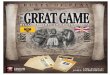 THE GREAT GAME - Rival Empires in Central Asia€¦ · Rule Book (16 pages) Unit Counter Sheet (.75") - 120 pieces Marker Counter Sheet (.6") - 176 pieces Card Deck (54 cards) Dice
