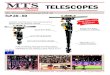 TELESCOPES - MTS MTS - Manually Operated Telescopes TLP 20 - 60 TLP 20 - 60 - TLP 20 â€“ 60 with up