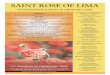New SAINT ROSE OF LIMA · 2019. 9. 19. · SAINT ROSE OF LIMA RELIGIOUS EDUCATION OFFICE P. O. Box 387 Northboro, MA 01532 Phone: 508-393-6444 Fax: 508-393-4922 Hours: 10 AM-5 PM