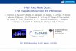 High Rep Rate Guns: FZD Superconducting RF Photogun...1988-91 proposal & first experiment A. Michalke, PhD Thesis, WUB-DIS 92-5 Univ. Wuppertal, 1992 2002 first beam from a SCRF gun