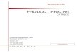 Microscan Product Pricing Catalog · Product Pricing Catalog Field Sales Contacts Sales Managers N. America Sales Manager Bob Fines 3028 Ashbury Drive Naperville, IL 60564 Tel: 630.904.9210