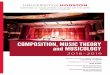 COMPOSITION, MUSIC THEORY and MUSICOLOGYtkoozin/UH_CompTheoryMusicology.pdf · 2019. 1. 28. · as Eighth Blackbird, River Oaks Chamber Orchestra, saxophonist Timothy McAllister and