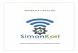 PRODUCT CATALOG - SimonKori Simonkori 2020.pdf · Rincian harga produk Simonkori : 1. Piranti monitoring (tanpa module wifi) yang di lengkapai dengan sensor TDS, Suhu air, dan kelembaban