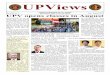 OFFICIAL PUBLICATION OF U.P. VISAYAS July - August 2014 … · July - August 2014 UPViews 1 Vol. XVIV No. 5 OFFICIAL PUBLICATION OF U.P. VISAYAS Read UPViews online at July - August